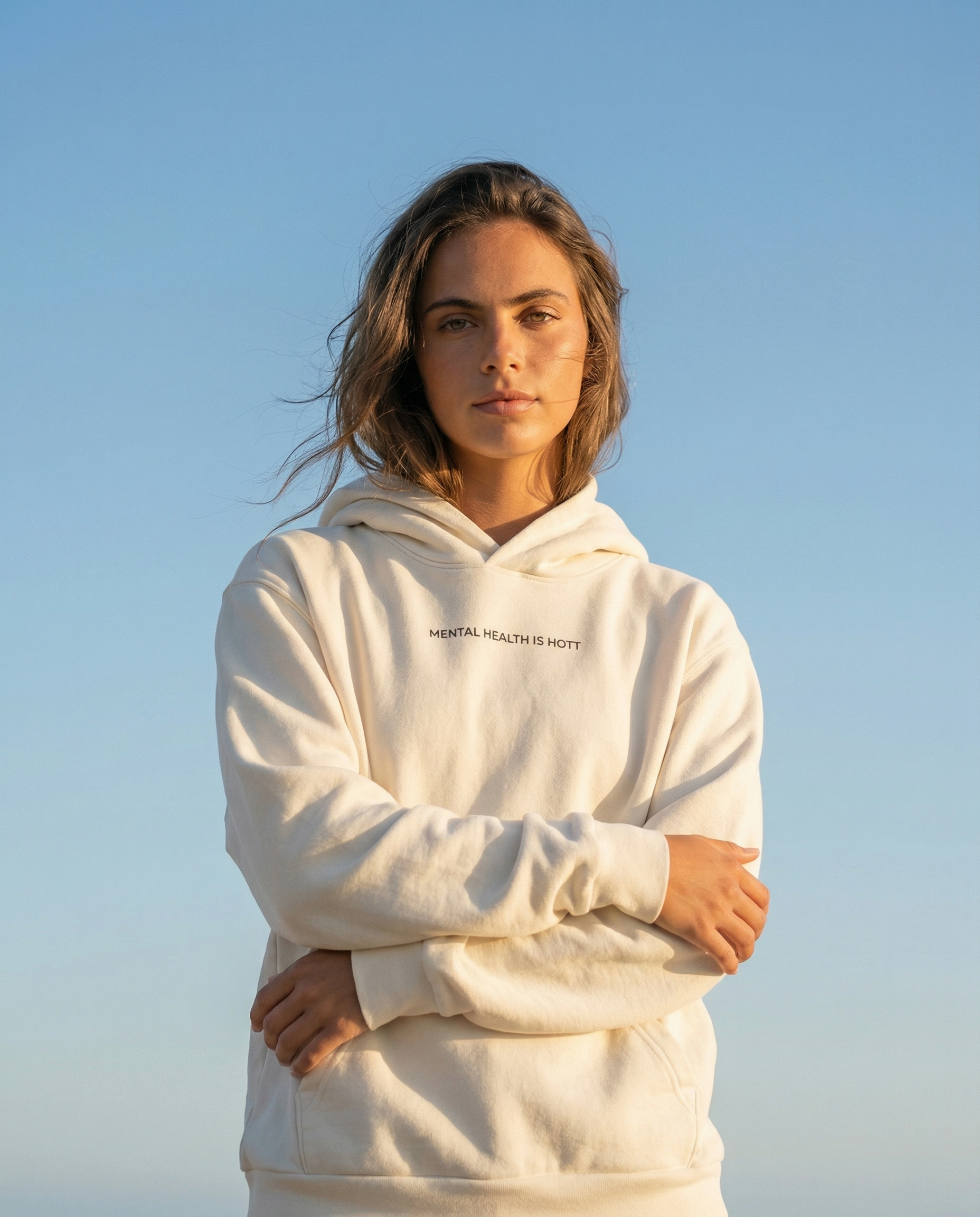 Classic Hoodie — White 2